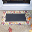 Fall Leaves Flocked Sassafras Mat Tray