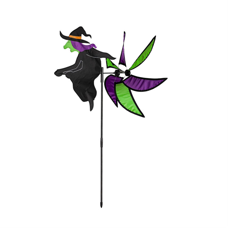 Witch and Ghost Pinwheel Spinner, 2 Assorted