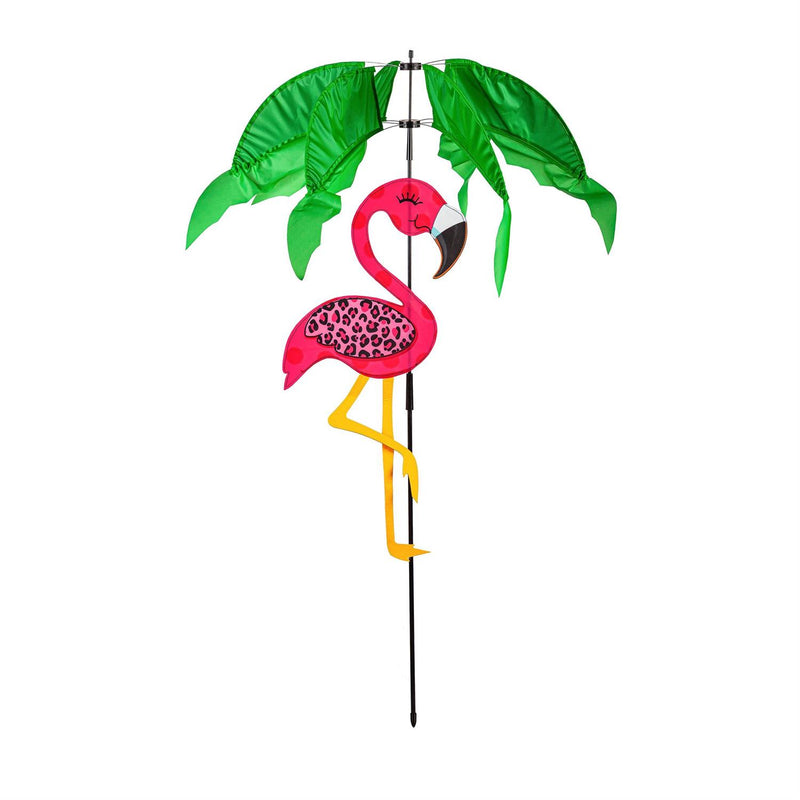 Tropical Bird Pinwheel Spinner, 3 Asst