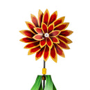 Embellished Floral Pinwheel Spinner, 3 Asst: Daisy/Gerbera Daisy/Dahlia