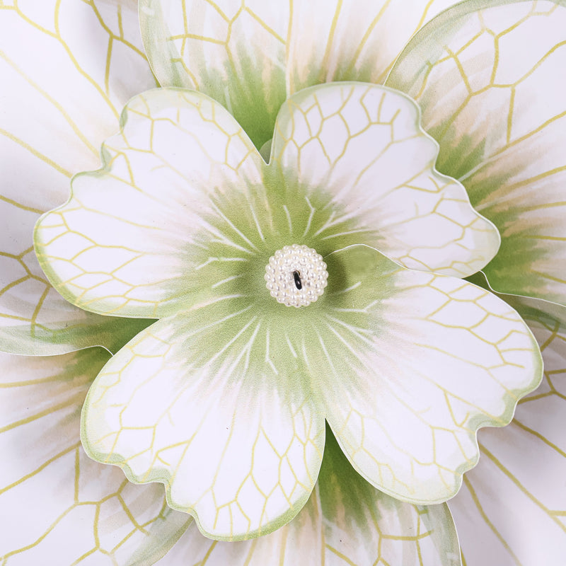 Embellished Paper Hydrangea Pinwheel Spinner, 3 Asst,45496