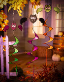 Halloween Bat with Bobbing Wings Shaped Fabric Wind Spinner,45638
