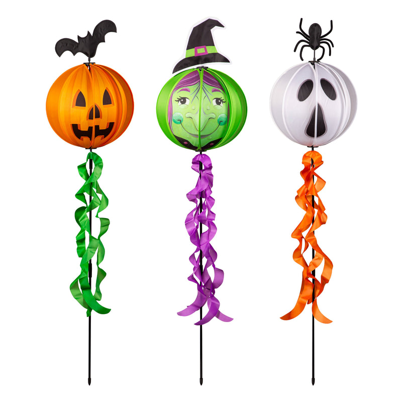 Halloween Heads Pinwheel Spinner,45647