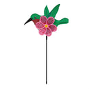 Hummingbird and Daisy Pinwheel Spinner