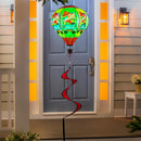 Welcome Summer Truck Solar Lit Burlap Balloon Spinner