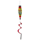 Welcome Summer Truck Solar Lit Burlap Balloon Spinner