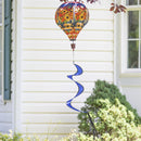 Blessed Floral Arrangement Burlap Balloon Spinner Blessed Floral