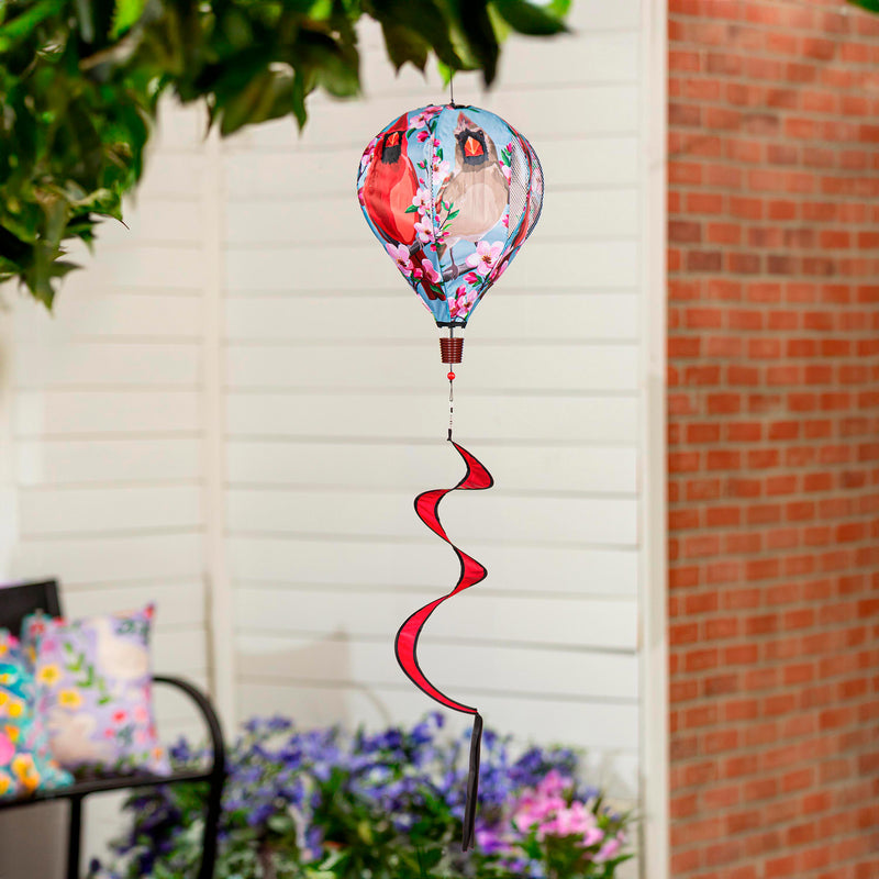 Cardinal Couple  Balloon Spinner