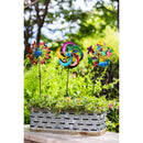 18"H Multicolored Mini Spinners, 3 Asst, 12 PC CDU