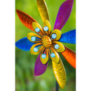 48"H Rainbow Windmill Wind Spinner Stake, 2 ASST.