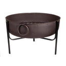 Firepit with Iron Loop handles