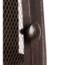 Tall firepit with chimney