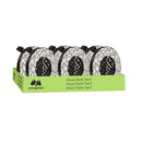 Round Mosaic Plant Caddy, White, 6 PCS