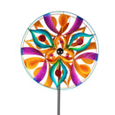Evergreen Wind,75"H Wind Spinner, Mardi Gras,24x9.65x75.39 Inches