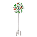 Evergreen Wind,Leaves and Berries Spinner,24.41x9.65x75.2 Inches