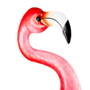 36"H Metal Flamingo Garden Statuary