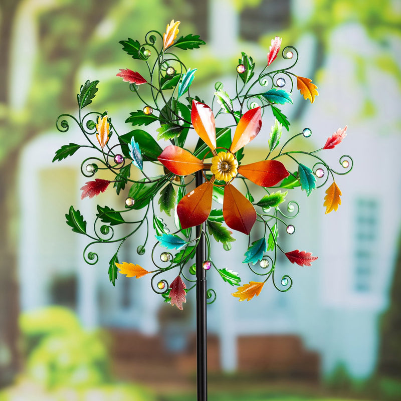 Wind Spinner, Swirking Leaves,47m4110
