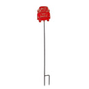 36"H Christmas Truck Distressed Metal Garden Stake
