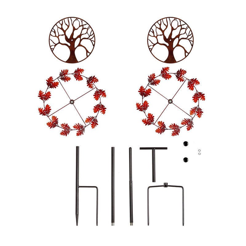 75" Wind Spinner, Maple Tree