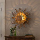 25" H Lasercut Sun Shadow Wall Art
