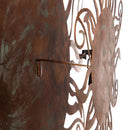 25" H Lasercut Sun Shadow Wall Art