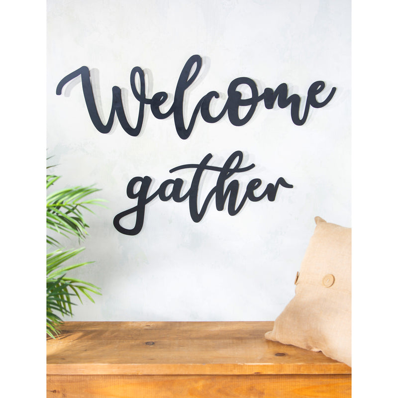 Welcome Above Door Sign