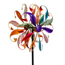 75"H Wind Spinner, Filigree Mermaid Tails