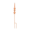 Metal Garden Stake, Terracotta, In CDU