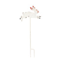 24"H Metal Bunny Garden Stake 3 ASST, 4 EA, 12 PC CDU