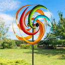 75"H Infinity Spiral Wind Spinner