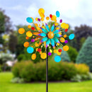 75"H Popping Bubbles Wind Spinner