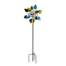 75"H Mystical Leaves Wind Spinner