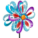 75"H Colorful Bows Wind Spinner