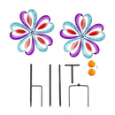 75"H Colorful Bows Wind Spinner