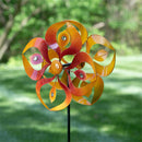 Wind Spinner Trellis: Orange Flower