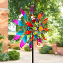 75"H Multi Wave Wind Spinner