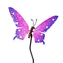 Pollinator Garden Stake, Metal Bouncing Butterfly, 28"H, Asst of 6, CDU