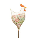 47"H Metal Garden Stake, Decoupage Rooster, In CDU