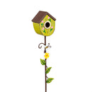 Cottage Garden, Birdhouse Plant Pick, 19"H, CDU