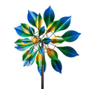 72" H Triple Layer Multi Color Wind Spinner