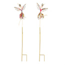 36"H Metal Garden Stake, Dancing Fairies, In CDU