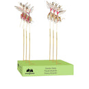 36"H Metal Garden Stake, Dancing Fairies, In CDU