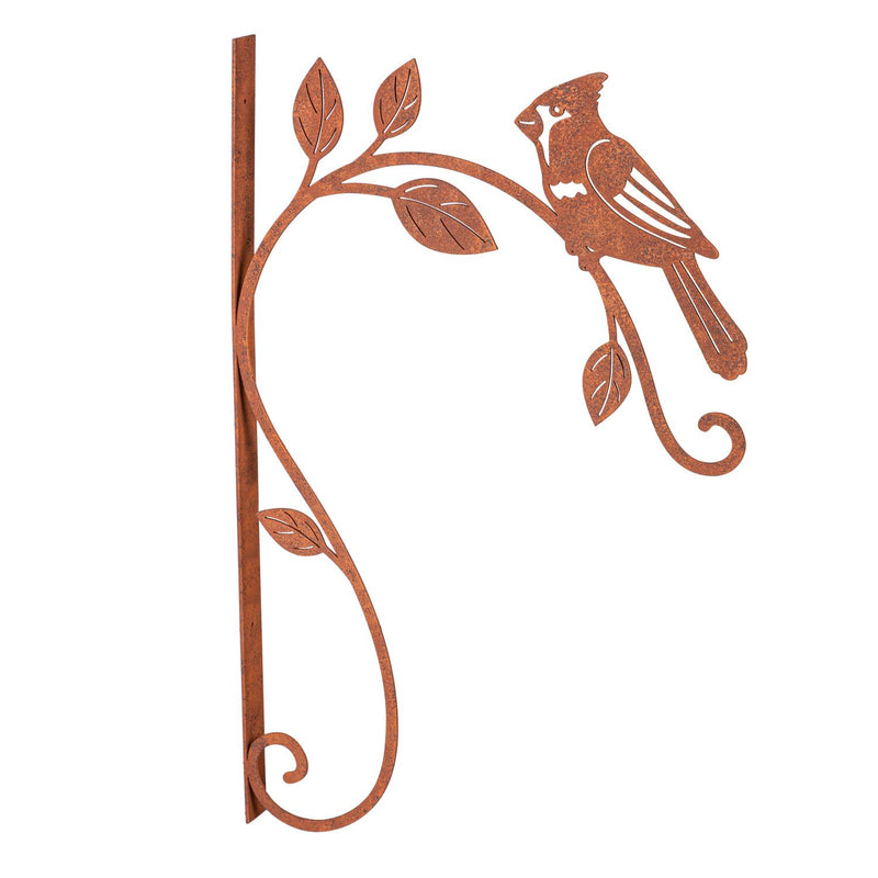 Rustic Birds Plant Hanger, Cardinal