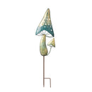 36"H Metal Garden Stake, Mystic Mushroom, In CDU