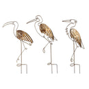 Metal Garden Stake, Heron, In CDU