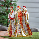 Evergreen Statuary,27"H The Three Kings Statuary, Capiz & Metal,21.5x7.25x27 Inches