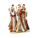 Evergreen Statuary,27"H The Three Kings Statuary, Capiz & Metal,21.5x7.25x27 Inches