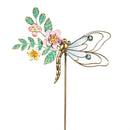 Whimsy Butterfly Metal Garden Stake, 36", CDU