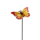 Pollinator Garden Sake, Butterfly Plant Pick with Metal Bucket Display Program, 16"
