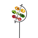 Metal Colorful Arrow Wind Spinner, 83"H